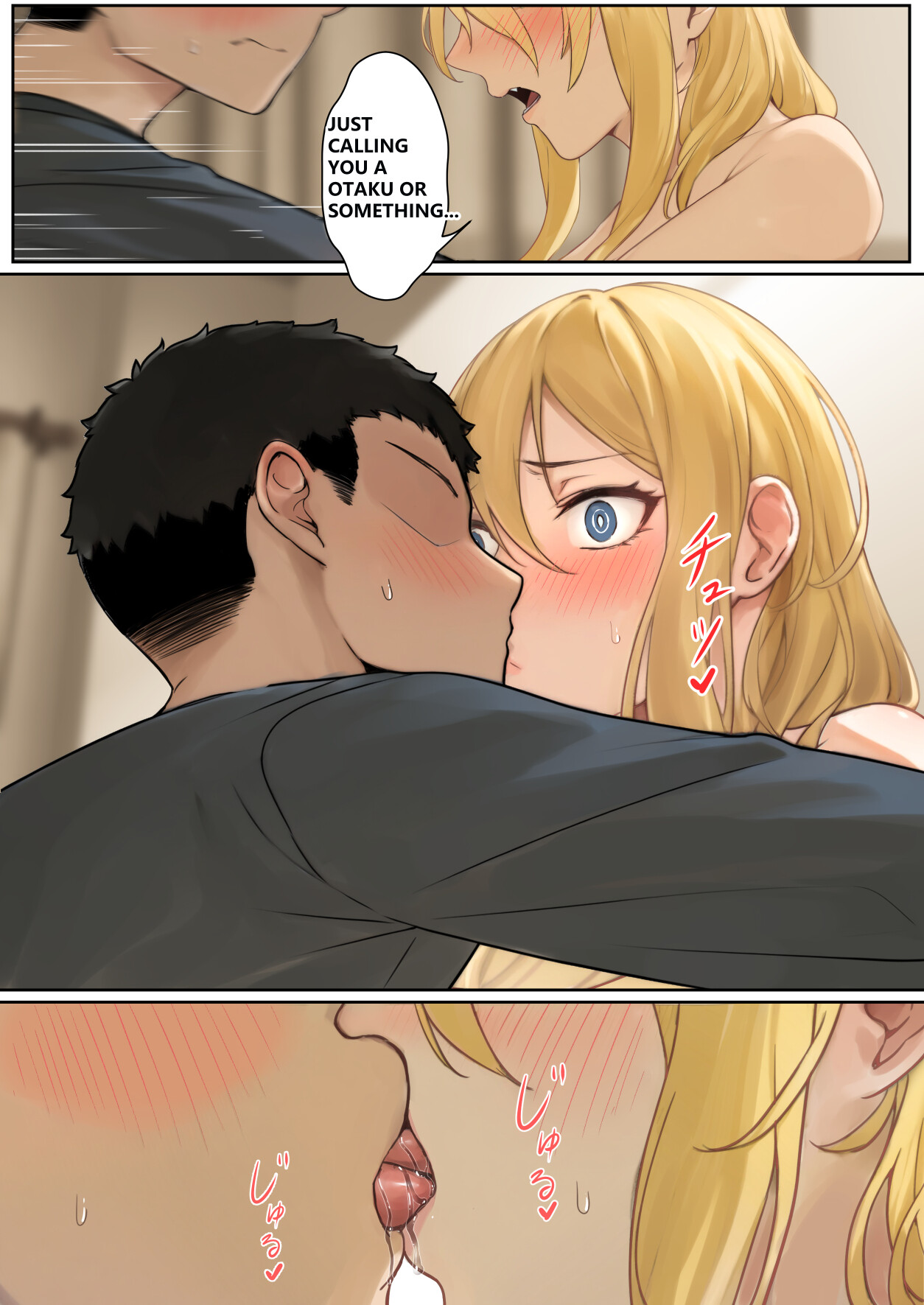 Hentai Manga Comic-My AR glasses can see various stats about my foster sister?!-Read-127